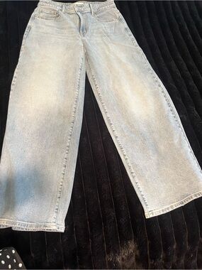 Victoria's Secret Light Blue Wide Leg Jeans